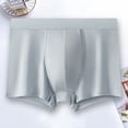 thumbnail image 4 of zeranth Men Underpants U Convex Breathable Mesh Holes Elastic Wide Waist Band Inside Wear Seamless Ice Silk Men Boxers Briefs Quick Dry Men Underwear, 4 of 7
