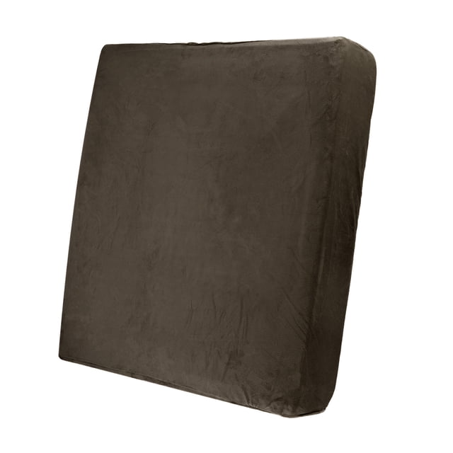 Fundas de cojín de sofá individuales para sofá y sillón, marrón oscuro