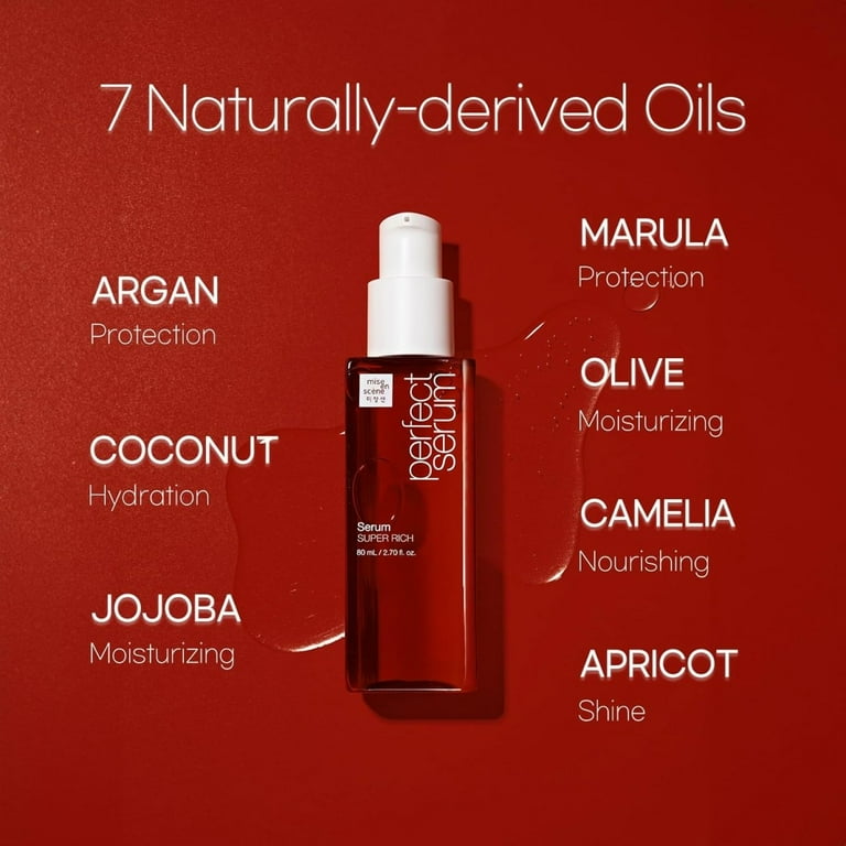 Mise En Scene Perfect Hair Repair Serum, Super Rich, 80ml