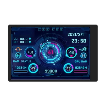 

Introducing the Sleek and Innovative 2023 New Type-C Secondary Screen Monitor 3.5” AIDA64 Mini Monitor Companion