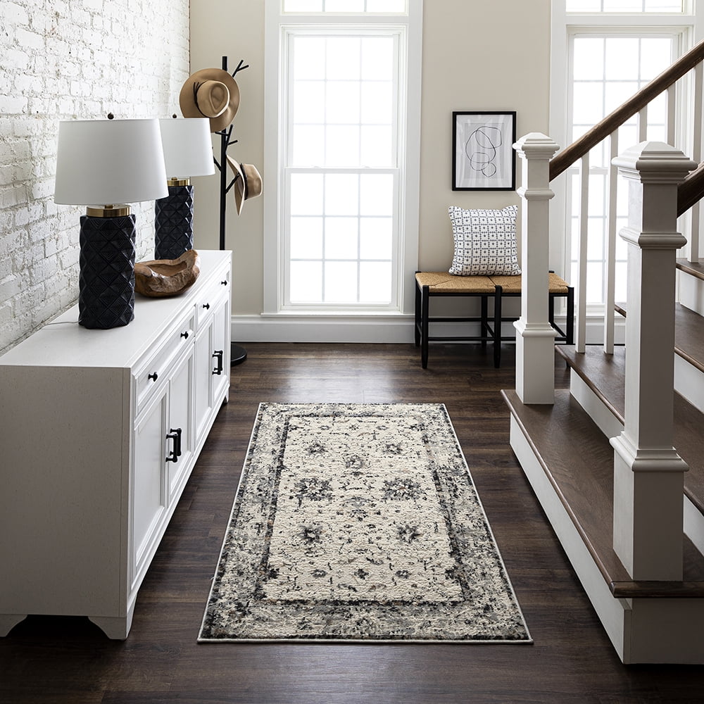 Mohawk Home Demeter Indoor Woven Area Rug, Light Grey, 2'11" x 5'