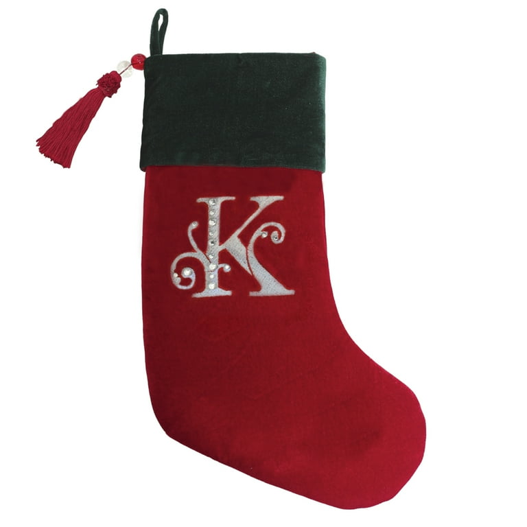 Monogram cheap christmas stocking