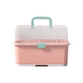 thumbnail image 3 of Super Oferta, Caja de almacenamiento Caja de almacenamiento portátil de vajilla grande Estante de secado a prueba de agua Akmoler, 3 of 9