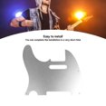 thumbnail image 3 of Golpeador de Guitarra Eléctrica Protector contra Rasguños de Guitarra Placa Protectora Frontal de aleación de Aluminio para Proteger Tu Guitarra de Arañazos ANGGREK  Otros, 3 of 8