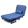 thumbnail image 4 of Ucloveria 74.8" Sleeper Chair Bed, 3-in-1 Convertible Sofa Chair with 5 Position Adjustable Backrest, 4 of 9