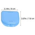 thumbnail image 2 of 4 cajas para retenedores y ortodoncia (color aleatorio), 2 of 6