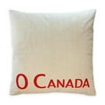 thumbnail image 1 of Blanc Cassé avec Coussin Rouge "O Canada", 1 of 1