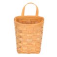 thumbnail image 4 of HOOWIFFY 1Pcs Storage Basket Chocolate Rectangular Wood for Household Users Organizing, 4 of 8