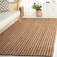 thumbnail image 2 of SAFAVIEH Palm Beach Leyla Striped Area Rug, Natural/Black, 3' x 5', 2 of 8