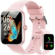 Smart Watch for Women and Men Sports Smartwatch Suitable for Iphone, Ios, Iphone, and Android - Pink