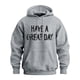 thumbnail image 4 of MHFRRA Sudadera con Capucha Gráfica Divertida, Informal, Cómoda y con Estampado de Letras para Uso Diario y Actividades Al Aire Libre Gris, 4 of 6