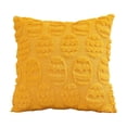 thumbnail image 2 of Easter Egg Throw Pillow Covers, 18" x 18" Soft Plush Floral Egg Pillow Covers, 3D Tufted Easter Egg Throw Pillowcase, Easter Decorative for Bedroom Sofa Home Decor - Yellow, 2 of 9