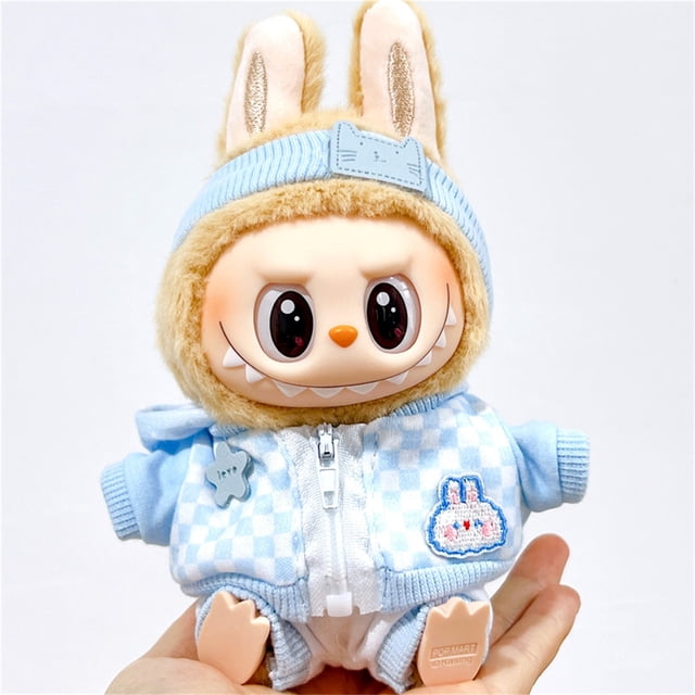 Labubu Original Labubus Original Cute Plush Toys, Plush Dolls, Plush Toys, Clothing Set Accessories (dolls Not Included) B