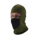 thumbnail image 1 of Máscaras de malla Unique Bargains, máscara facial de poliéster, protección solar, transpirable, verde militar, 1 pieza, 1 of 6