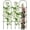 Green, variant on MQ Garden Trellis for Climbing Plants Outdoor 4FT, PE Metal Arch Stand with Flower Twisting Tech Trellis, Plant Support Stakes Fence for Yard Landscaping Climbing Rose Cucumber Monstera Bean Clematis