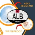 thumbnail image 6 of Magnet Me Up Albania Albanian Euro Oval Magnet Decal, 4x6 In, for Car, Truck, SUV, 6 of 7