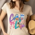 thumbnail image 4 of Cruise Life T-Shirt – Cute Colorful Bow & Ship Vacation Tee, Azalea, Size XL, 4 of 6