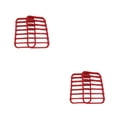 thumbnail image 3 of Guardoinrt 2pack/lot Non-Stick Grill Slow Cooker Cooling Rack Easy To Clean And High red 2Set, 3 of 6