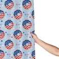 thumbnail image 3 of Zufioo Donut with the USA Fag Pattern Shower Curtain 72x72in, Waterproof Curtain for Bathroom-Waterproof, Mildew-proof, Quick-drying,Home Bathroom Supplies-One Size, 3 of 3