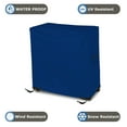 thumbnail image 2 of Cooler Cover 18 Oz Waterproof - Rolling Cart Cover 100% Weather Resistant with Air Pockets & Drawstrap for Snug Fit (32" H x 36" W x 20" D, Blue), 2 of 7