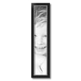 thumbnail image 2 of ArtToFrames 5x26 inch Black Velvet with Silver Picture Frame, Black MDF Poster Frame (4691), 2 of 8