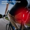 thumbnail image 6 of 4Pcs Rechargeable Bike Light for Night Riding, Bike Tail Light Sets, Ultra Bright Bicycle LED Safety Light, Waterproof Cycling Taillight 7 Modes for Road Mountain Night Riding, 6 of 7