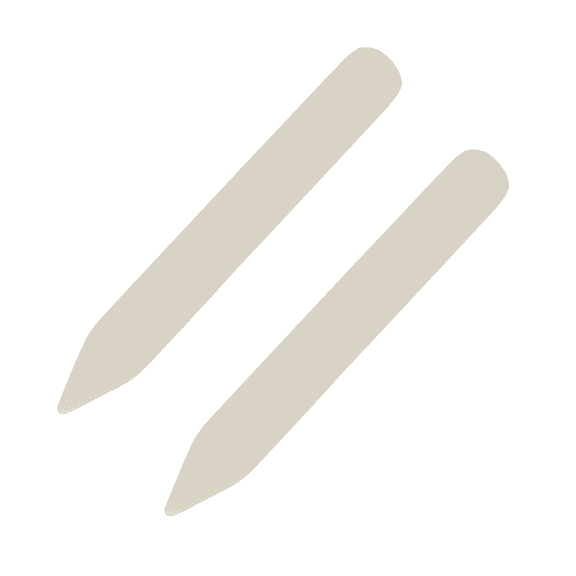 EXLEAF 2 Pcs Bone Folder Paper Creaser Tool Scoring Folding Creasing Bone Creaser Tool for Origami and DIY Needs