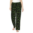 thumbnail image 2 of Goofa Cool Gamepad Printed Soft Pajama Pants for Women, Wide Leg Comfy Casual Lounge Yoga Pants-, 2 of 9