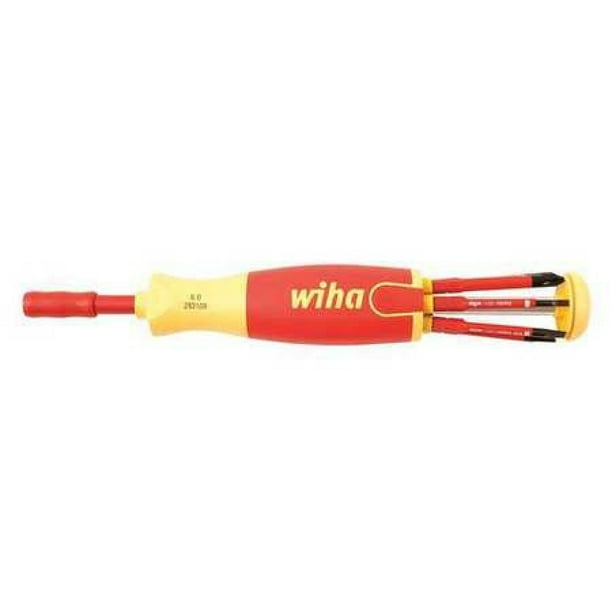 WIHA TOOLS 28393 MultiBlade Screwdriver,6in1 Driver