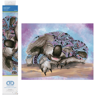 DIAMOND DOTZ Wild & Free Horse Diamond Painting Kit, 14x18