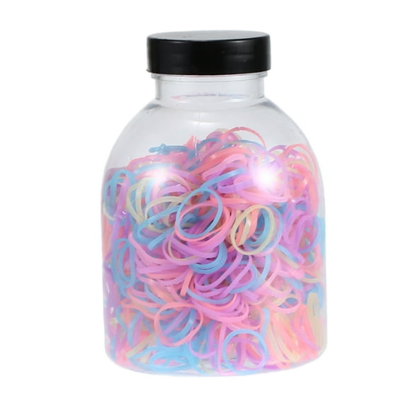 Vocoste Classic Hair Rubber Bands for Women Girls 0.63" Diameter Assorted Color 1 Set