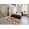 thumbnail image 5 of Ahgly Company Machine Washable Indoor Rectangle Transitional Metallic Gold Area Rugs, 2' x 5', 5 of 7