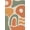 Green, Pattern 3, variant on ODIKA 2'x3' Multicolor Geometric Abstract Artistry Washable Doormat Contemporary Design with Bold Symmetry Non-Slip, Low Pile for Entryway, Kitchen, Laundry Room
