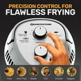 thumbnail image 2 of Granitestone Big Boss 16Qt Large Glass Air Fryer Non Toxic Family Sized Large Halogen Oven Cooker Air Fryer, 2 of 8