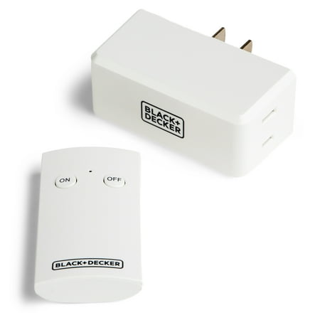 Black + Decker Polarized Wireless Remote Outlet