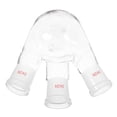 thumbnail image 1 of 1pc Three-necked Flask Professional Boiling Flask Laboratory Boiling Flask, 1 of 5