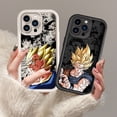 thumbnail image 4 of Funda de teléfono con diseño de Dragon Ball, carcasa con forma de ojo de Son Goku para Apple iPhone 15, 14, 13, 12, 11, XS, XR, X Pro Max Plus, 4 of 5