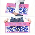 thumbnail image 3 of American Mahjong Bag -Clear Waterproof Mahjong Tiles Bag, Large Capacity Pouch with Zipper & Letter Embroidery, Travel Carrying Accessory for Mahjong Set (Case Only), 3 of 5