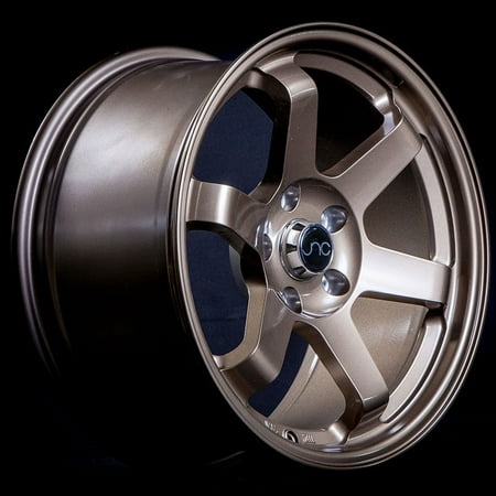 For 16x8.25 inch (1 Single Wheel Only) JNC Wheels - 16" JNC014 Gloss Bronze Rim - 4x100 JNC Wheels-24827341958