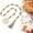 A, variant on Clearance Under $4.46! 1PC Rustic Wood Bead Garland, Thanksgiving Fall Decor with Pumpkin & Maple Leaf Tassel, Wood, (39in, A)