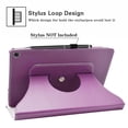 thumbnail image 6 of Labanema Compatible with Onn 10 Case 2022 Model，Degree Rotation Stand PU With Cute Pattern for Onn 10.1 inch (2022 Model:100071485) Tablet (Not Fit Onn 8 inch / Onn 7 inch),Purple, 6 of 7