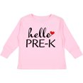 thumbnail image 3 of Inktastic Hello Pre-k Boys or Girls Long Sleeve Toddler T-Shirt, 3 of 5