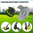 thumbnail image 4 of Carrete de repuesto para cepillo Ryobi RAC142 de 36 V, accesorio de recortadora, carrete de repuesto para recortadora, para cepillos de radio RLT36B33 y RY36LT33A-0 (4 carretes), 4 of 5