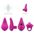 thumbnail image 4 of Vibrador pequeño para mujeres, estimulador de clítoris y pezón, vibrador con funda para los dedos, estimulación del clítoris,juguetes sexuales femeninos para adultos para mujeres, 4 of 5