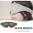 thumbnail image 3 of 2025 Latest Model 3D Contoured Sleep Mask Blackout Adjustable Lightweight Eye, 3 of 5