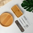 thumbnail image 2 of MasteelfCA 1 Set of Outdoor Travel Cutlery Boxed Cutlery Multi-functional Tableware Portable Cutlery, 2 of 8