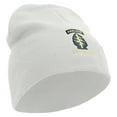 thumbnail image 4 of 1st Special Forces Command Veteran Embroidered 8 Inch Knitted Short Beanie - White OSFM, 4 of 5