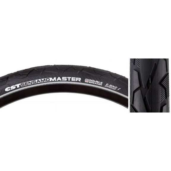 Cst Premium Sensamo Master 26x1.75 Wire TPI 65 Black/Black Reflective Road Tire