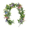 thumbnail image 2 of Wzzjkit Easter Garland Easter Decorations Easter Eggs Bow Vines for Home Front Door Patio Porches Party Birthday Spring Holiday Decoration, 2 of 9