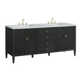 thumbnail image 7 of James Martin Vanities 485-V72-3Car Myrrin 72" Double Basin Wood Vanity Set - Mid-Century, 7 of 7